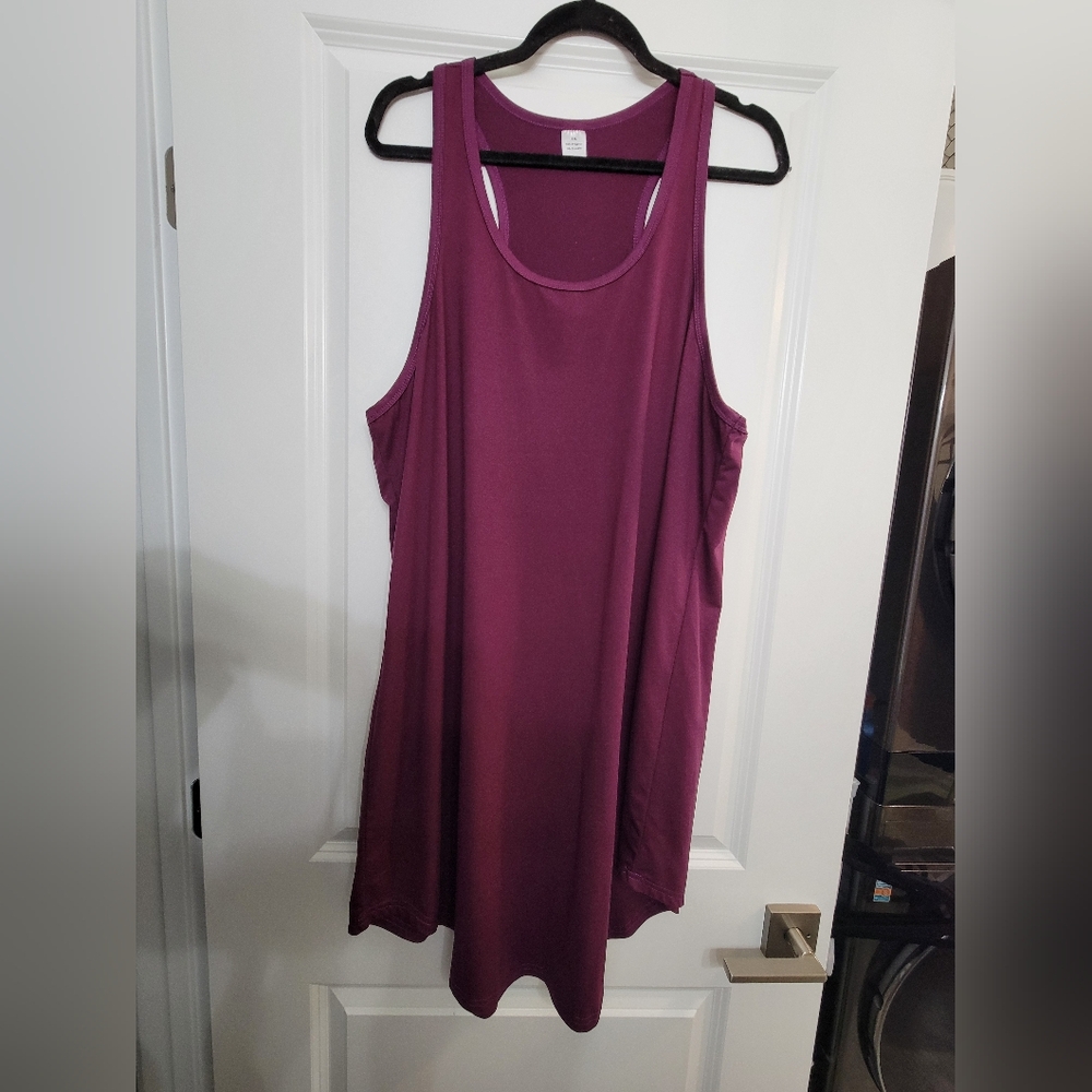 Purple Sleeveless Tank Top
